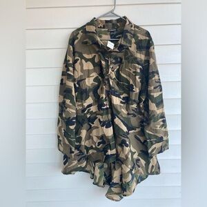 Build•up•your•wardrobe Plus Size 3X Flowing Lite Weight Long Tail Top